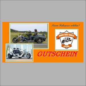 Gutschein für 1 Woche (7 Tage) Trikefahren