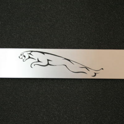 Schmuckschild Jaguar