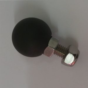 Kugel (schwarz) für Navi-Instrumentenhalter